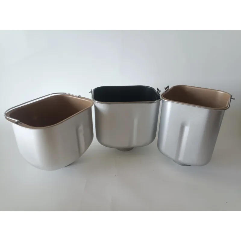 Description Picture 3 of itemHousehold bread machine accessories bread barrel and food grade non-stick coating bread machine liner barrel + mixing knife