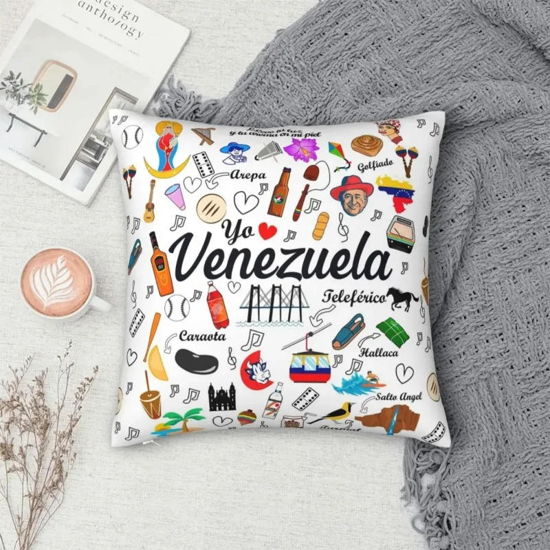 Description Picture 5 of itemVenezuela Pride Print Pattern Sofa Cushion Cover Pillow Cover Home Decoration Party Car Bedding