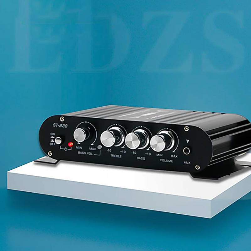 Description Picture 4 of itemST-838 HiFi 2.1 Channel Power Amplifier Stereo Bass Sound Amp 80W*2 Subwoofer Audio Amplifier Car MP3 Home Amp Mini Media Player