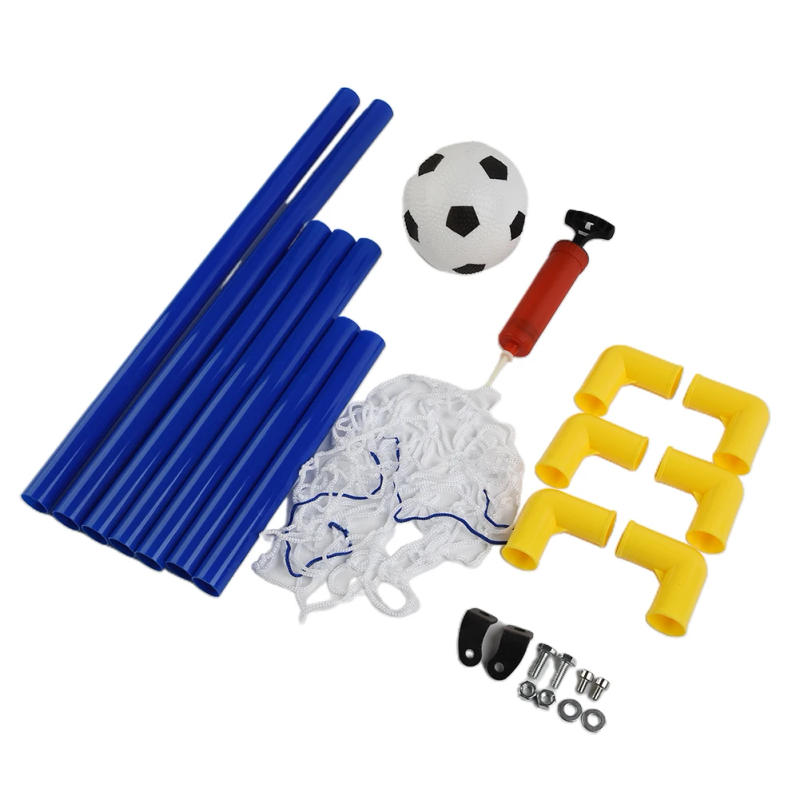 Description Picture 5 of itemIndoor Mini Folding Soccer Goal Post Net Set Pump Inflatable Kids Sport Toys For Indoor Outdoor Team Sports Soccer Accessories