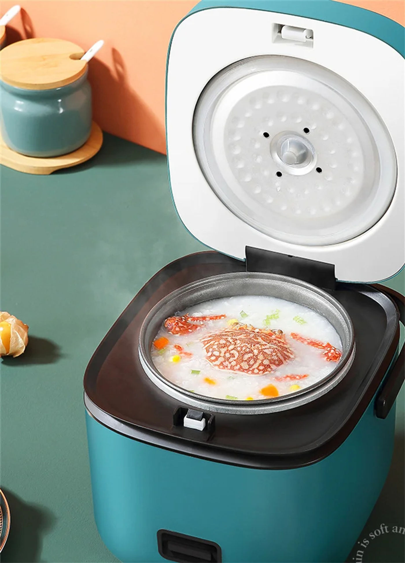 Description Picture 3 of itemSmart Electric Rice Cooker Multifunctional Mini Pots Offer Non-Stick Cooking Home And Kitchen Appliance 220V With Steamer Cooker