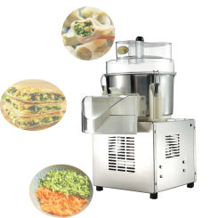Electric Commercial Vegetable Cutter Machine Canteen Kitchen Chili Onion Ginger Vegetable Cutting Machine