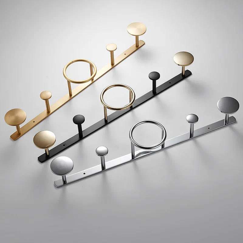 Description Picture 5 of itemAll Copper Towel Holder - Wall Shelves, Creative Ring Bathroom Shelf, Waterproof Moisture-proof, Stable Load-bearing