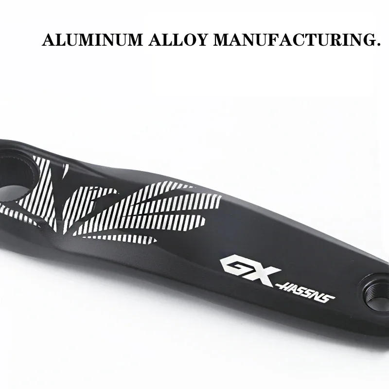 Description Picture 6 of itemHASSNS Crankset Mountain Bike Connecting Rods Mtb Cranks Arms For Bicycle Integrated Candle Pe 1 Crown 12 Speed 32/34/36/38T