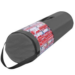 Waterproof Christmas Wrapping Paper Storage Bag Zippered Rolled Ribbons Gift Wrapping Organizer Xmas Gift Wrap Organiser