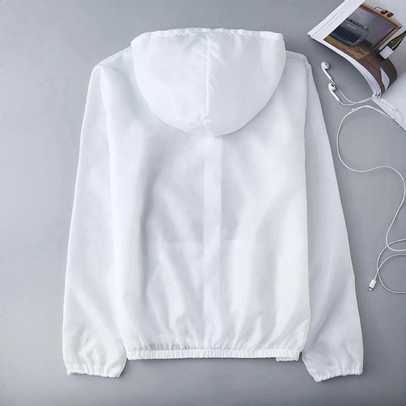 Description Picture 6 of itemQuick Dry Breathable Sunscreen Coat Women Men Lightweight Coats for Running Camping Hiking Traveling UV Protection Thin Jackets