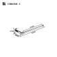 C Chrome Towel Bar
