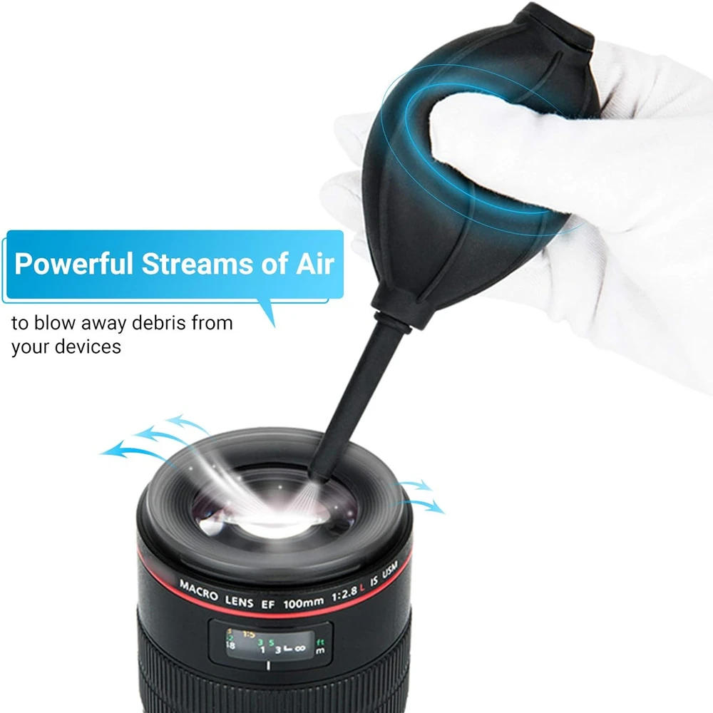 Description Picture 4 of itemDigital Mirrorless Camera Cleaning Set Laptop Screen Keyboard Air Blowing Suitable For Canon Nikon Lens Cloth Cleaning Set