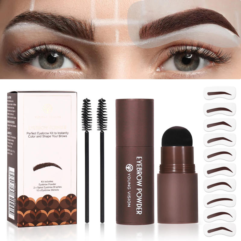 Description Picture 5 of itemEyebrow Stamp Waterproof Long Lasting Natural Brow Stamp Shaping Kit Shape Brow Stamp Contouring Stick Hairline