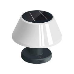 Outdoor Solar LED Lamp Cordless Table Lamps 4 Color Dimming Outside Patio Table Lamp For Bedroom Restaurants Patio