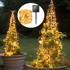 30m 20m Solar LED Light Outdoor Festoon Lamp Garden Solar Fairy Light String Waterproof Christmas Garden Decoration Outdoor