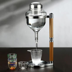 GIEMZA Wine Dispenser Japanese-style Ice-cold Wine Dropper Iced Sober Cooler Sake Jug Wine Decanter Chilled Champagne