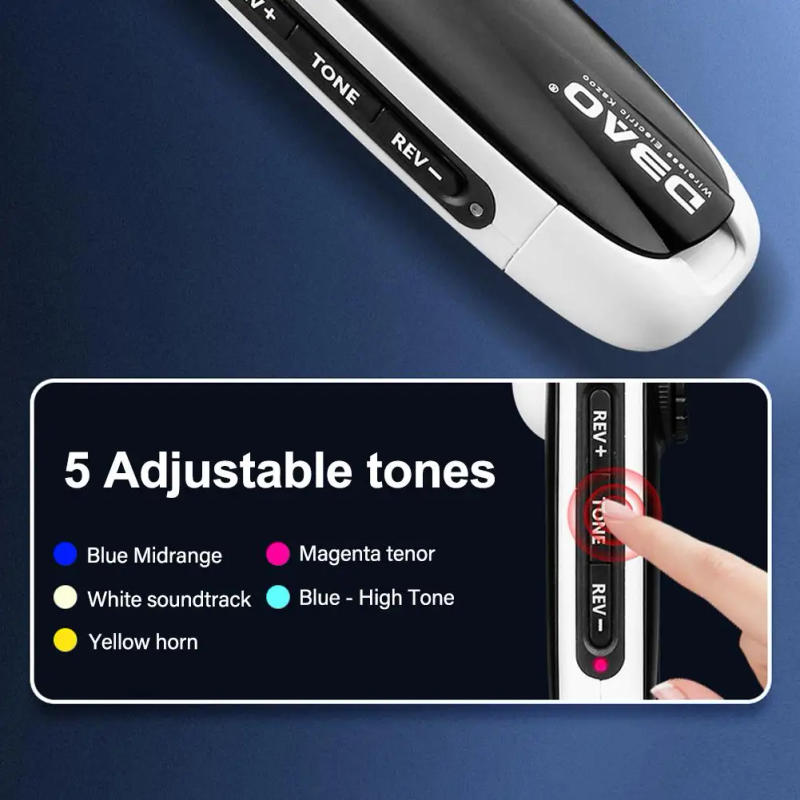 Description Picture 6 of itemSmart Wireless Electronic Music Kazoo Aluminum Alloy Kazoo Woodwind Instrument Musical Instrument Metal Kazu Flute Kazoo Piccolo