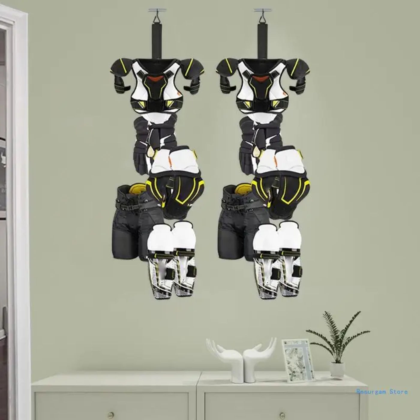 Description Picture 5 of itemHockey Drying Rack Hockey Equipment Gear Drying Rack Portable Hockey Gifts for Boys Enduring Drop Shipping