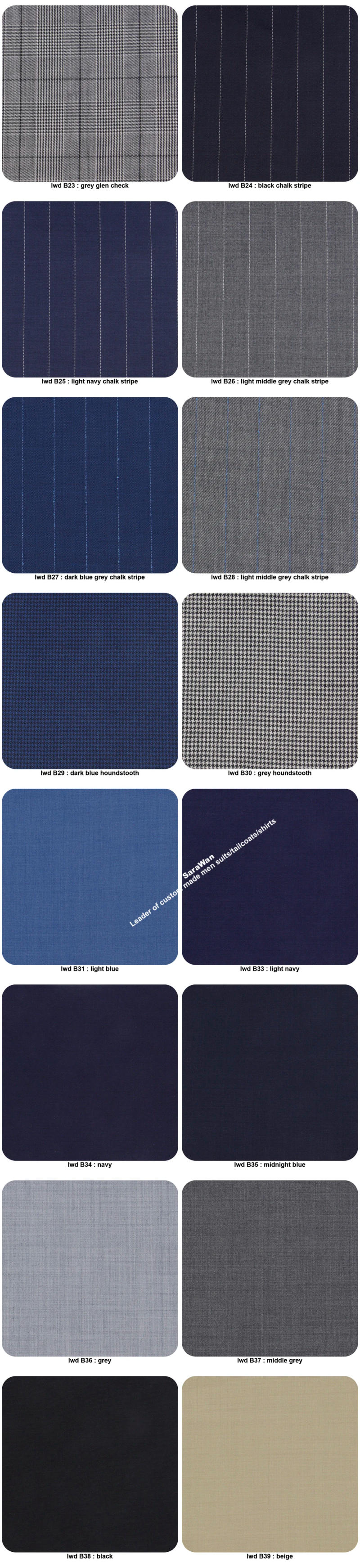 Description Picture 3 of item2021 Luxury Fashion Middle Grey Windowpane Suits Custom Made Suit Smart Casual Men Suits Tailor Made Suit Man Costume Sur Mesure