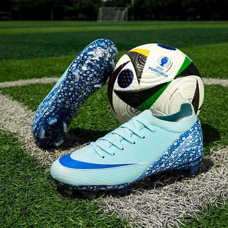 Description Picture 6 of itemNew Outdoor Soccer Shoes Indoor Long Spikes Football Boots Hot-selling High-quality TF/FG Sneakers Outdoor Sports Shoes Match