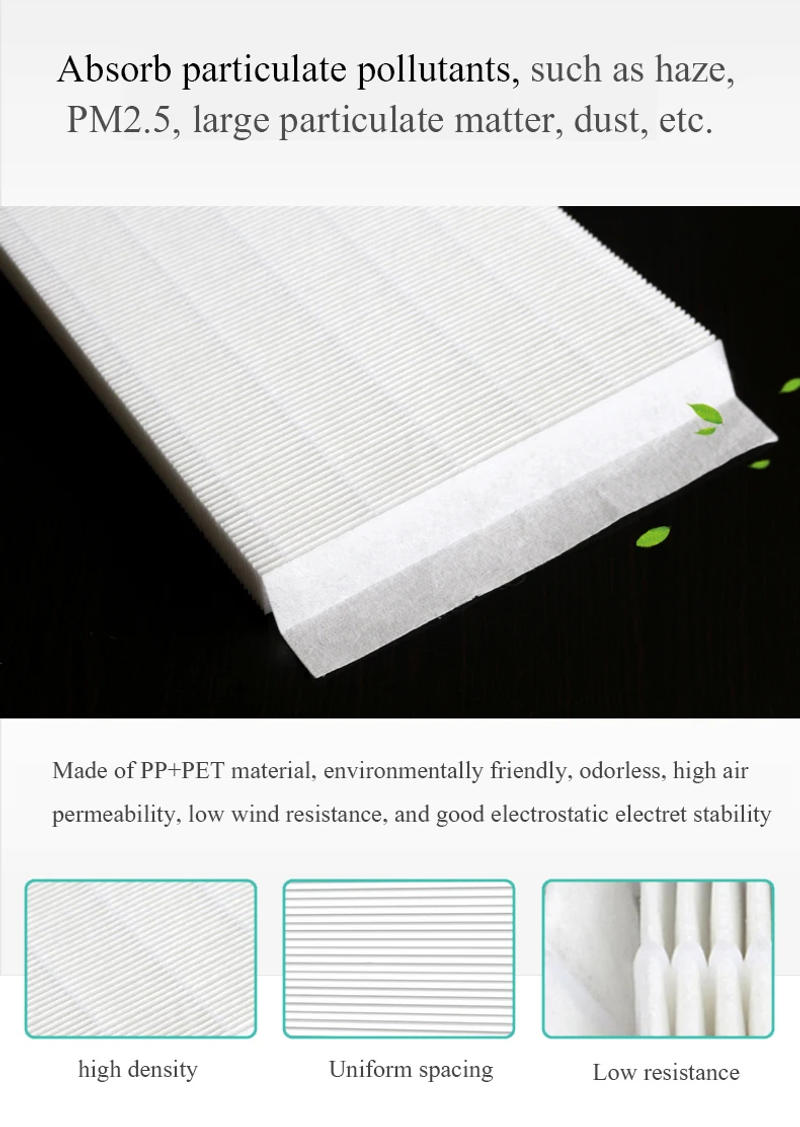 Description Picture 4 of itemCustom Made For Sharp FZ-60SEF FZ-40SEF Replacement Air Purifier HEPA Carbon Filter for FU-888SV FU-440E FU-40SE FU-P60S FU-4031