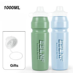 Bicycle Water Bottle Mountain Road Cycling 1000ml Large Capacity Lightweight Portable Squeeze Plastic Cycling Bidon Rowerowy