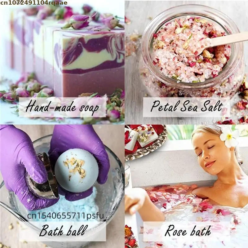 Description Picture 5 of item500g Pure Natural Dry Flower Powder Essence for DIY Candle Making Food-grade Handmade Soap Fragrance Candle Booster