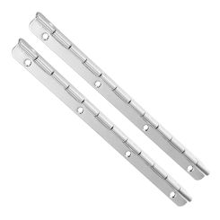 2 Pcs Hinge Piano Long Hinges Gift Box for Cabinet Doors Stainless Steel Heavy Duty piano hinges  window hinges Furniture repair