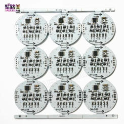 9pcs/lot High Quality 6leds D38 Led Chip Board DC12V SMD5050 Led Board Pixels Point Node Light Module Addressable WS2811IC PCB
