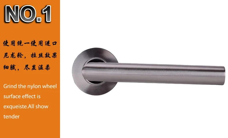 Description Picture 2 of itemHandle Door Sliding Interior Door Handles 1 Pcs Household Accessories Entrance Gate Lever Knob For Bedroom Bathroom