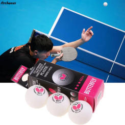 2 Packs/6pcs Ping Pong Balls Professional 40+ 40mm High Quality Of Table Tennis Balls Table Tennis Balls Three-star Level
