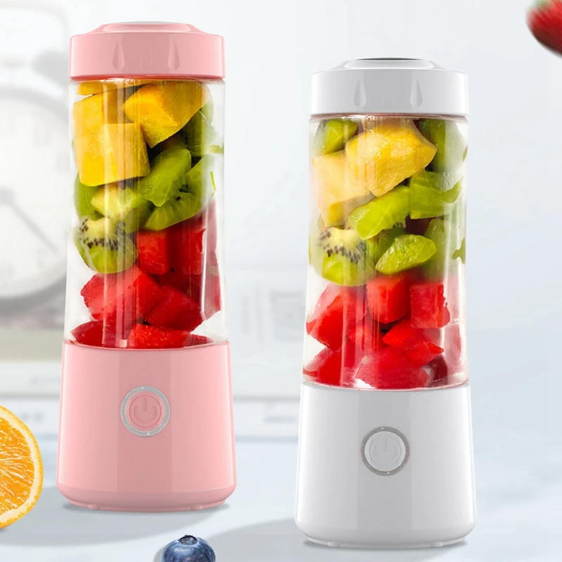 Description Picture 6 of itemPortable Blender Mixer Cup Small Juicer Machine Fruit Juice Mixer USB Electric Safety Juicer Cup Food Processor