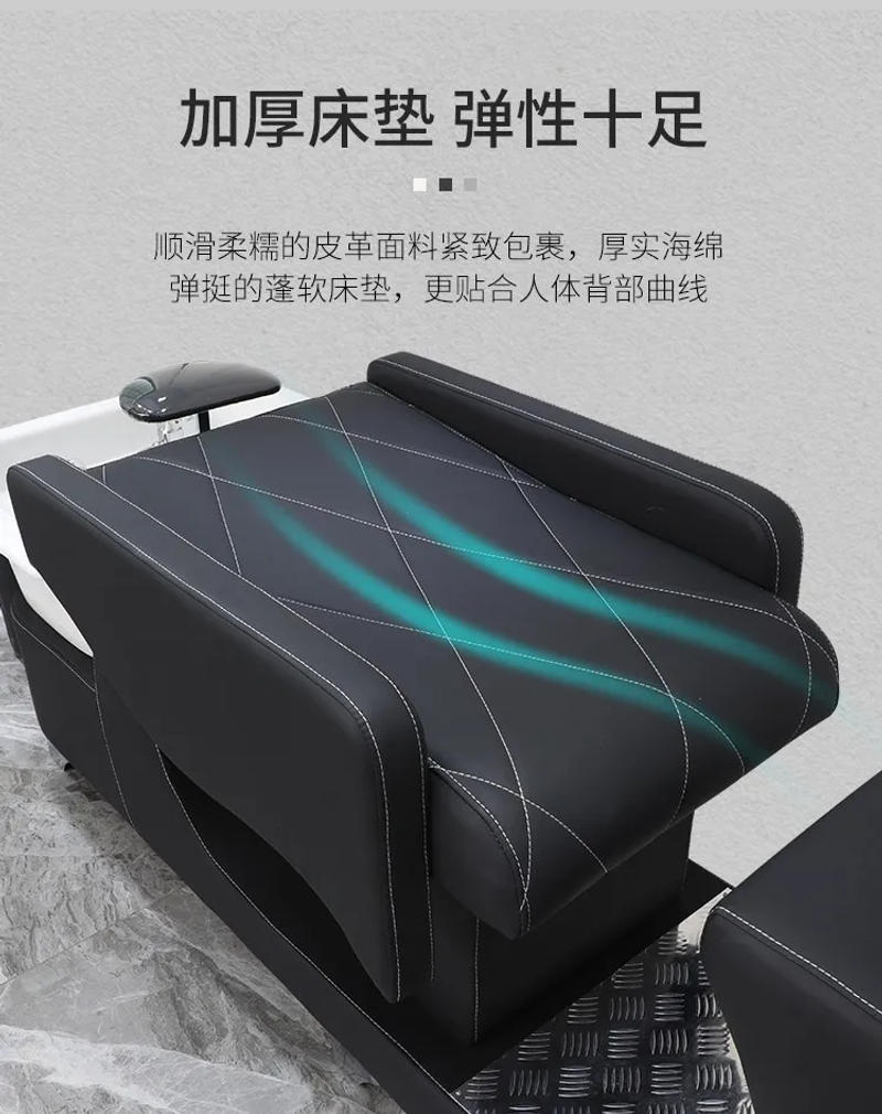 Description Picture 4 of itemHair Washing Massage Bed Shampo Shaving Simple Beauty Salon Chair Styling Cosmetic Sedia Per Shampoo Hairsalon Furniture CY50XT