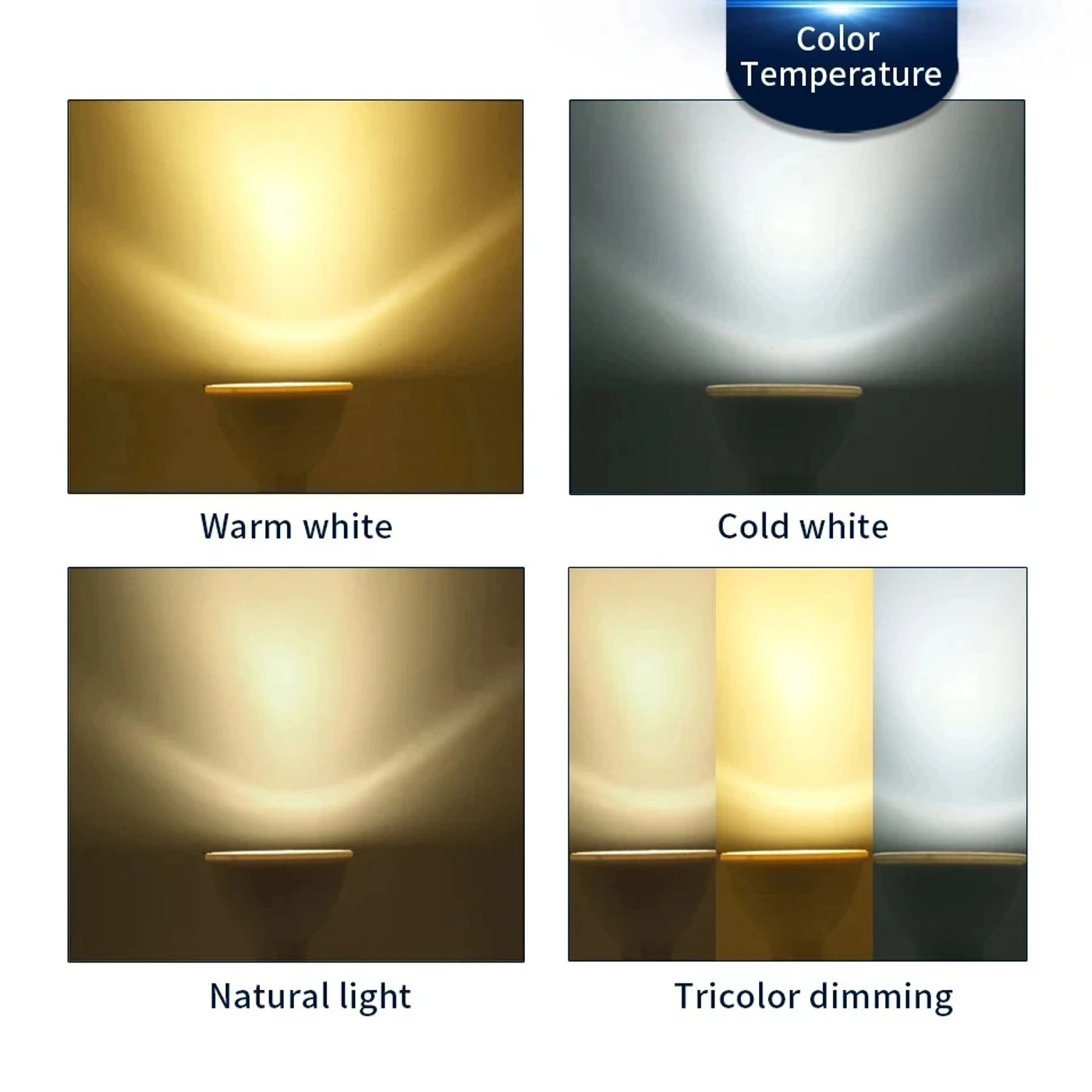 Description Picture 4 of itemLight Spotlight Bulb 10PCS 220V GU10 Cold White Warm White 3W 6W 9W 12W Natural Beam Angles Of 120  High Quality