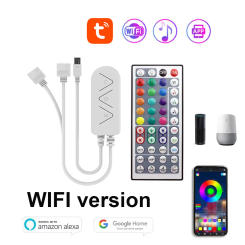 Wiscolor DC 5V LED Strip Light Remoter 44key RGB Led Controller WIFI Bluetooth Remoter Control For LED Strip light Controller