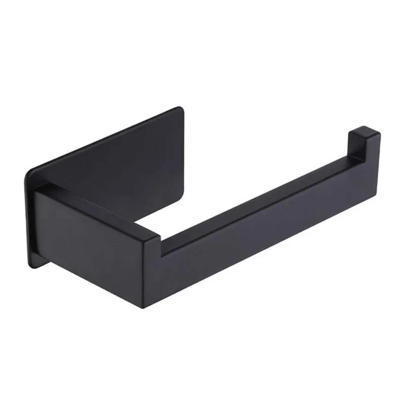 Description Picture 4 of itemToilet Paper Holder Matte Black, Toilet Tissue Roll Holders Dispenser And Hangers Wall Mounted For Bathroom & Kitchen