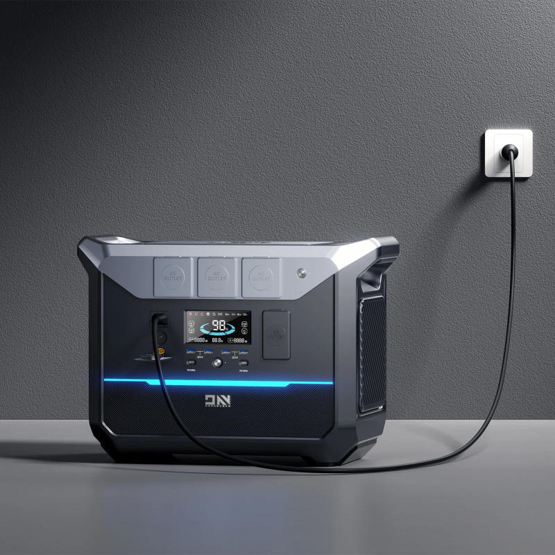 Description Picture 3 of itemDaranEner NEO2000 Portable Power Station 2000W 2073.6Wh Capacity LiFePO4 Battery Emergency Mobile Solar Powered Generator for Ho