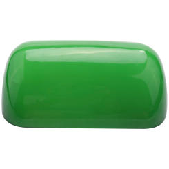 Green color GLASS BANKER LAMP COVER/Bankers Lamp Glass Shade lampshade
