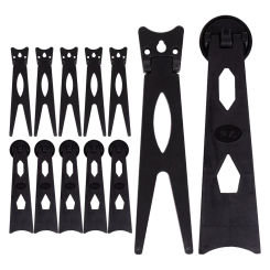 12 Pcs Picture Frame Stand Photo Back Prop Easel Bracket Mini Hanger Support Plastic Display Brace