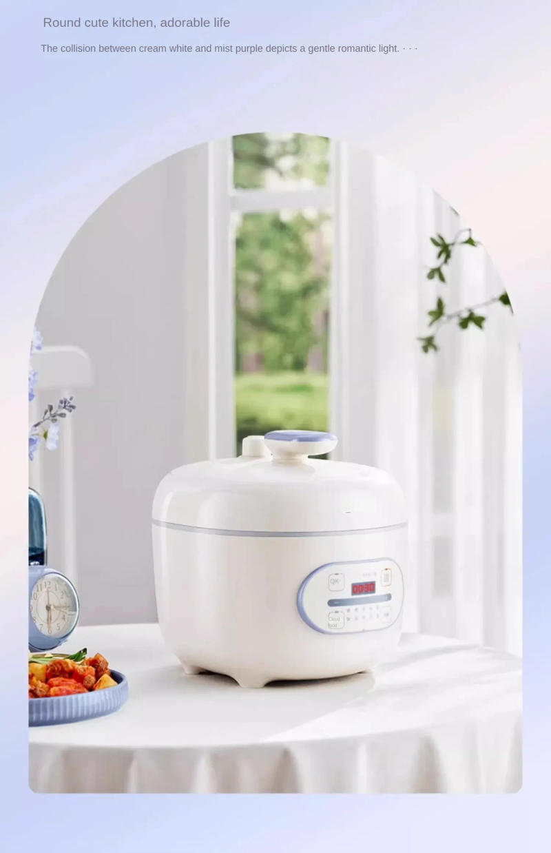 Description Picture 5 of itemElectric Pressure Cooker Household Rice Cooker Small Instant Pot Pressure Cooker Stewed Panela De Pressão Kitchen Appliances