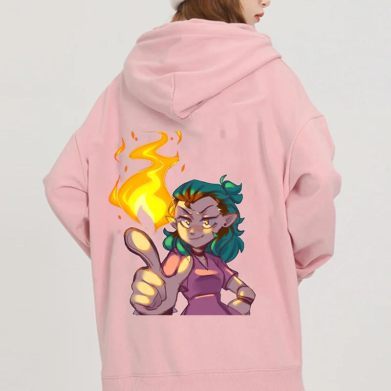 Description Picture 2 of itemDisney The Owl House Men Women Hoodies Casual Hip Hop Streetwear Long Sleeves Sweatshirts Boys Girls Autumn Tops Coats