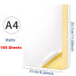 White Matte-100PCS