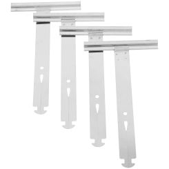 4 Pcs Component Roller Shutter Shades Repair Parts Patch 2000X1000X070CM Stainless Steel Spring Shutters