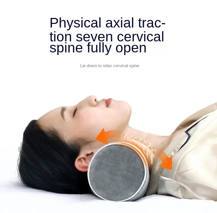 Description Picture 4 of itemMemory Foam Round Pillow Neck Spine Lumbar Protection Pillow Maternity Pillow Soft Sleeping Orthopedic Pillows Bedding Pillow 이불