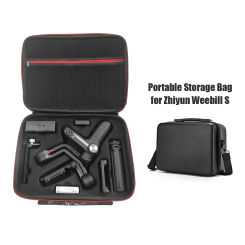 Durable Storage Bag Delicate Design Portable PU Protective Carrying Case for Zhiyun Weebill S Handheld Gimbal Stabilizer Handbag