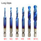 6Pcs Blue Long