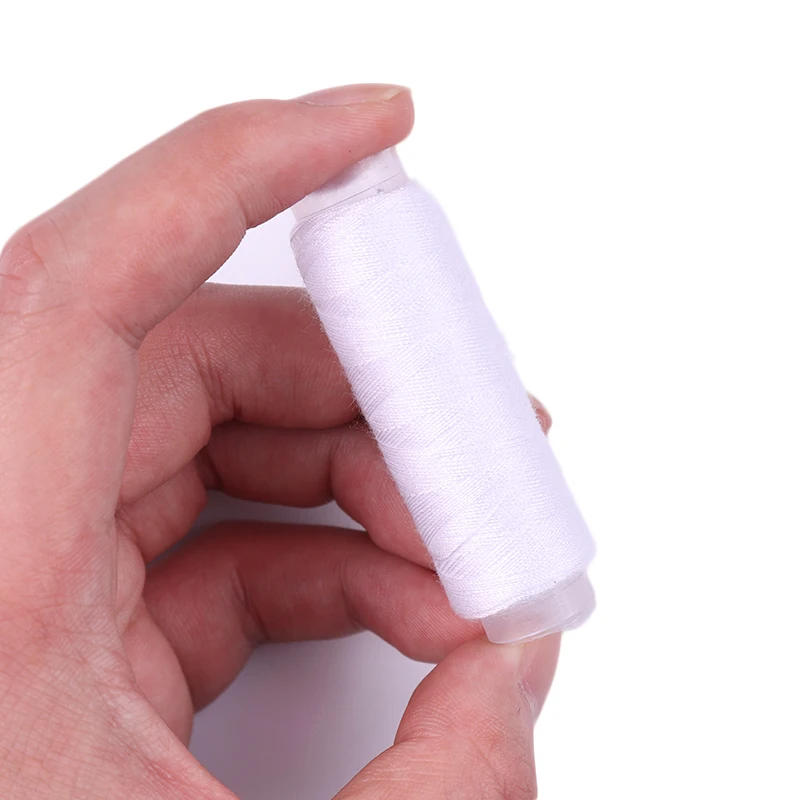 Description Picture 6 of itemBlack White Sewing Thread 40s/2 Sewing Tools Quilting Supplies Polyester Sewing Threads Hand Stitching Thread for Sewing Machine