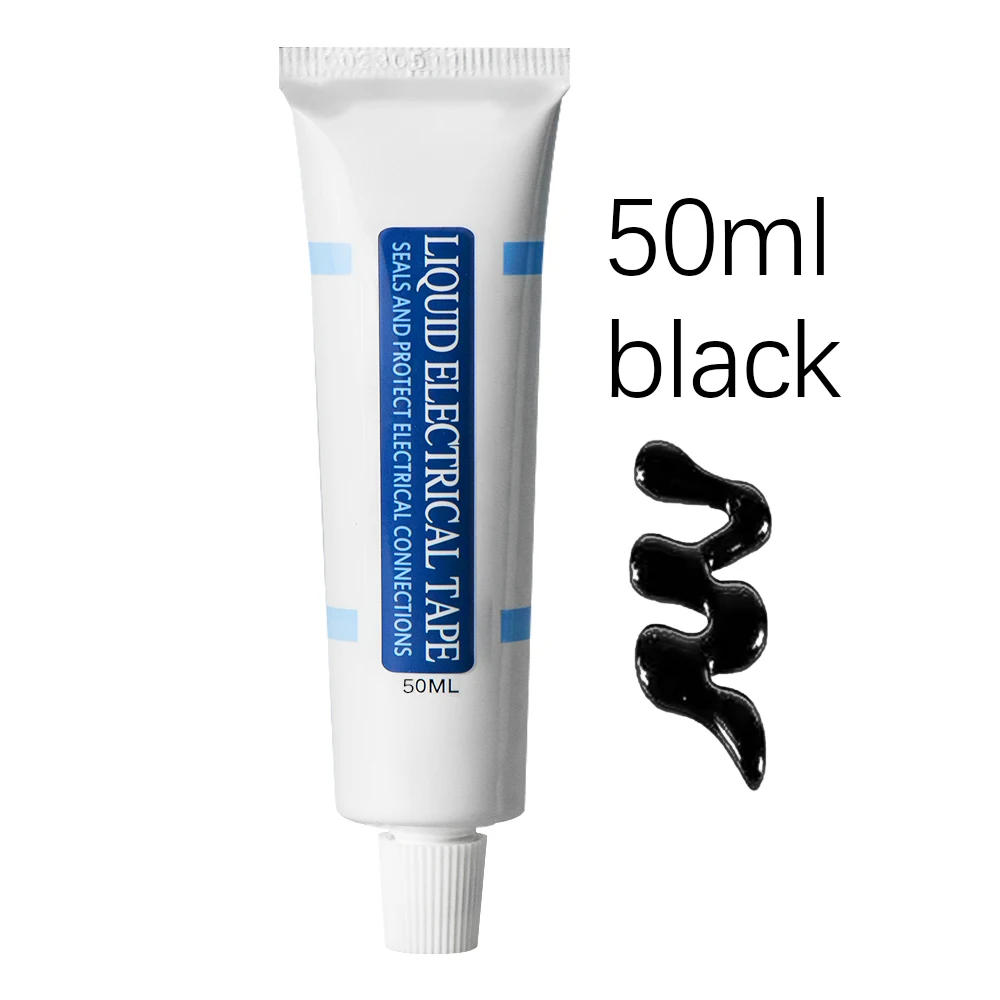 Description Picture 2 of itemInsulation Glue Liquid Insulating Tape RepairGlue ElectricalWire Cable Coat Fix Line Glue Waterproof Seal High Temperature Paste