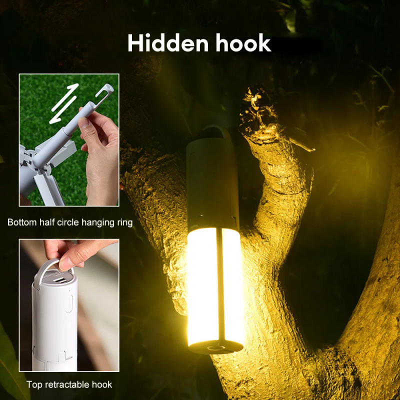 Description Picture 5 of itemFolding Outdoor Camping Light Portable Rechargeable High Capacity Lighting Student Dormitory Hanging Tent Hanging Light Lantern