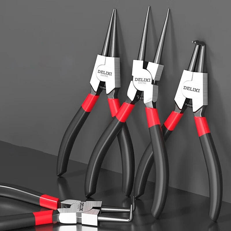 Description Picture 3 of itemCirclip Pliers Needle Nose Pliers Retaining Ring Pliers For Removing Installing Puller Locking Rings Shafts