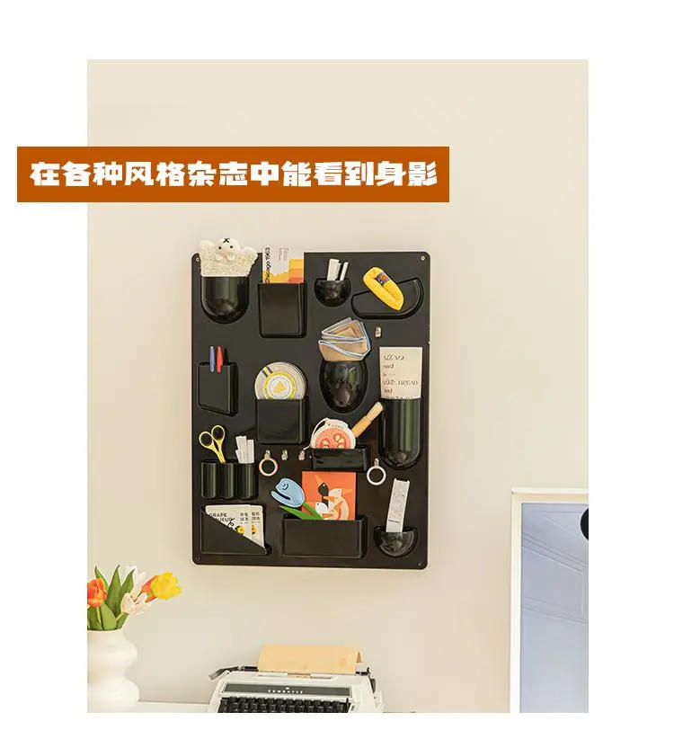 Description Picture 4 of itemStorage Rack for Wall Holder Offices Kitchens Organizer Workshops Bathrooms Children's Rooms Different Shapes Size Hooks Clips