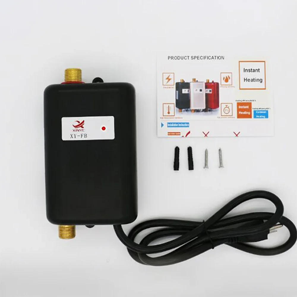 Description Picture 4 of item3800W Electric Water Heater Aneous Instantaneous Water Heater Kitchen, Bathroom, Shower, Water Heater 110V/220V