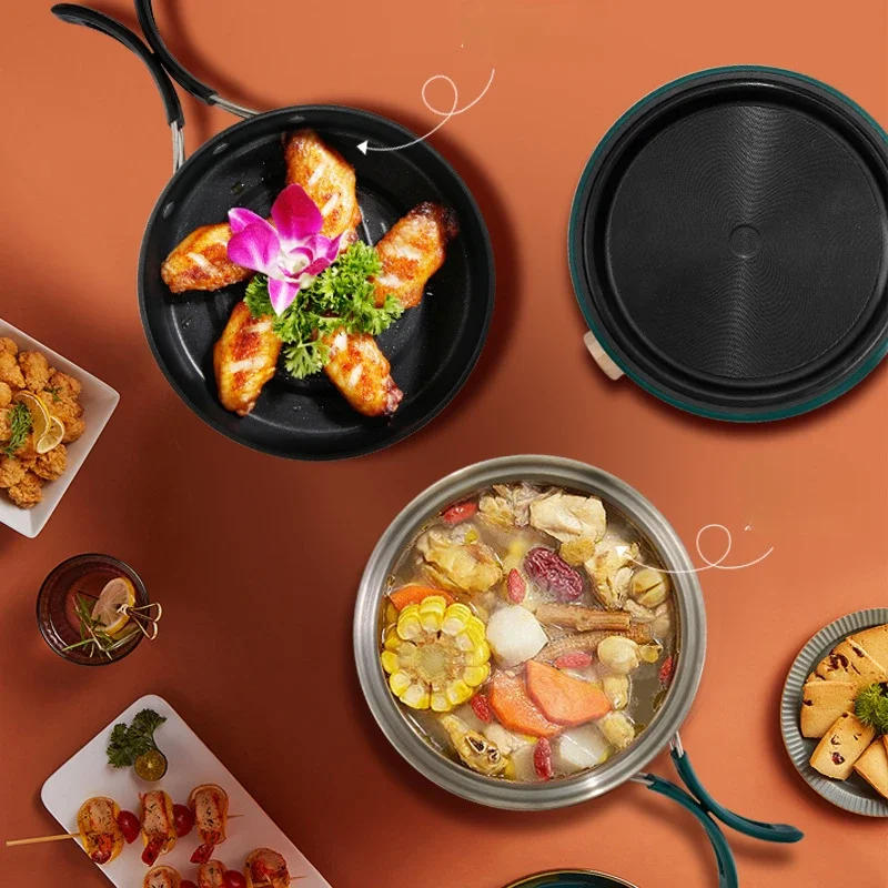 Description Picture 5 of itemFolding Electric Cooker 1PC Dormitory Small Cooker Convenient Travel Split Pot Electric Hot Pot