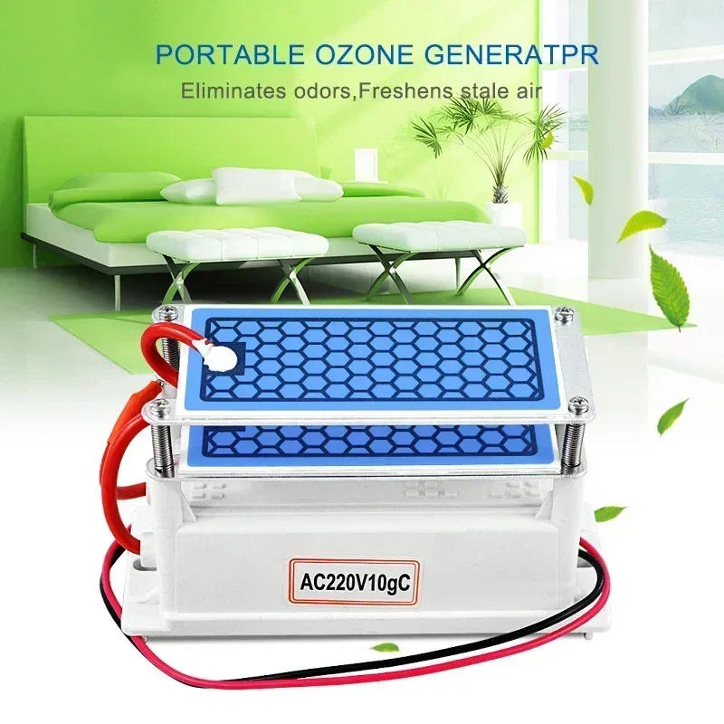 Description Picture 2 of itemOzone Generator 220v 10g home Air Purifier Ozonizador Ozonator Cleaner Mini Ozon Generator Ozonizer Sterilization Odor